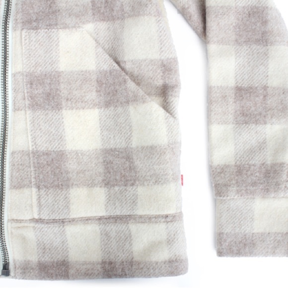 Woolrich Mill Wool Sherpa Jacket Size XL - Picture 3 of 9